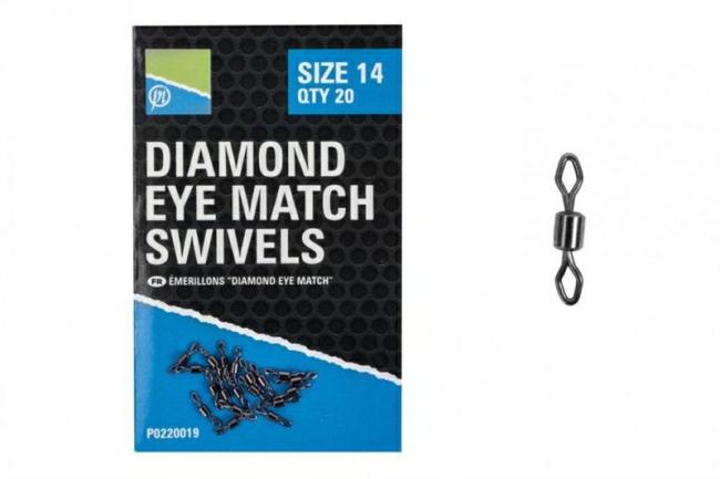 Terminal Tackle | Diamond Eye Match Swivels